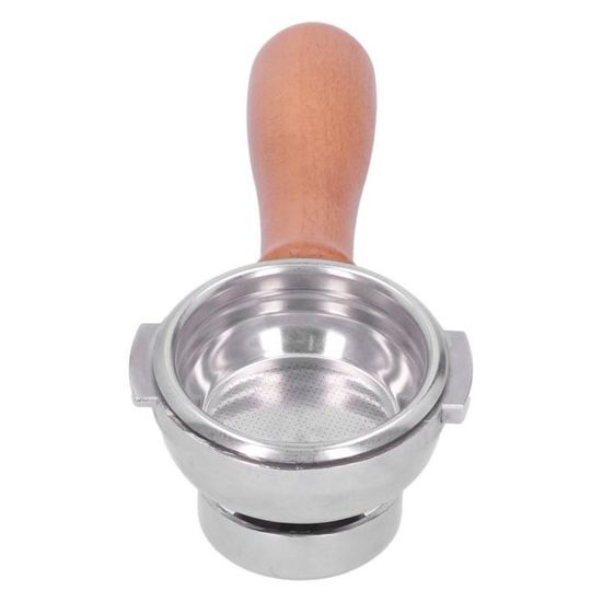 Porte-filtre à Café Sans Fond En Acier Inoxydable 304, Compatible Avec