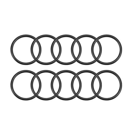 Lot De 5 Joints Toriques En Caoutchouc Nitrile - Diamètre 220 Mm, Épaisseur 5 Mm - Pour Étanchéité Machine, Moteur, Tuyauterie