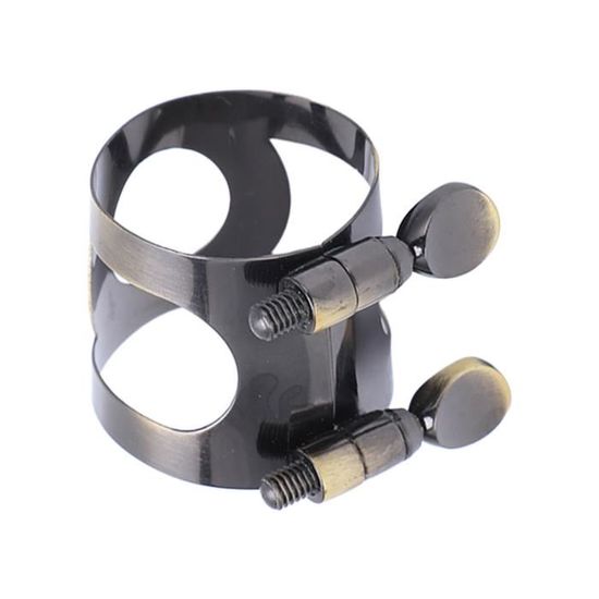 HURRISE Ligature de saxophone Saxophone Ligature Bec Attache Sax Métal