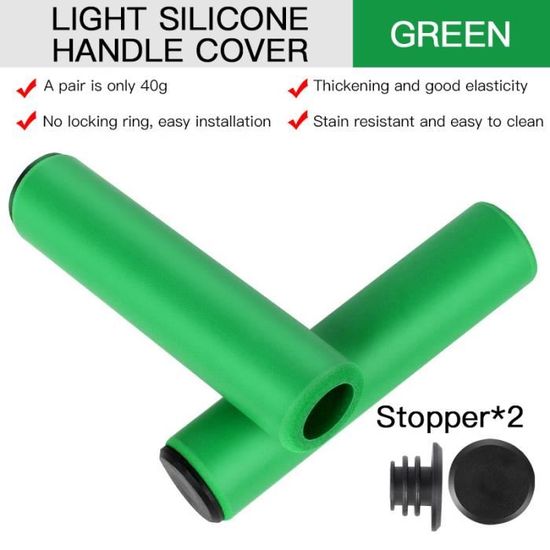 Poignées de guidon de vélo en caoutchouc pour enfants de 18 mm de diamètre intérieur, pour Poignées de guidon de vélo en caoutchouc pour enfants de 18 mm de diamètre intérieur, pour