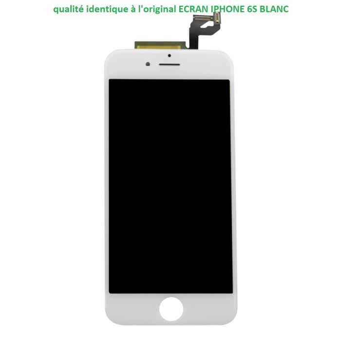 Ecran iphone 6S blanc qualité identique à l'original outils offert