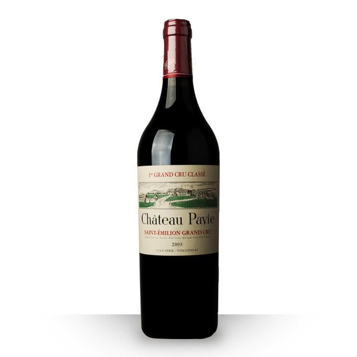 Château Pavie 2008 Rouge 75cl AOC Saint-Emilion Grand Cru - Vin Rouge