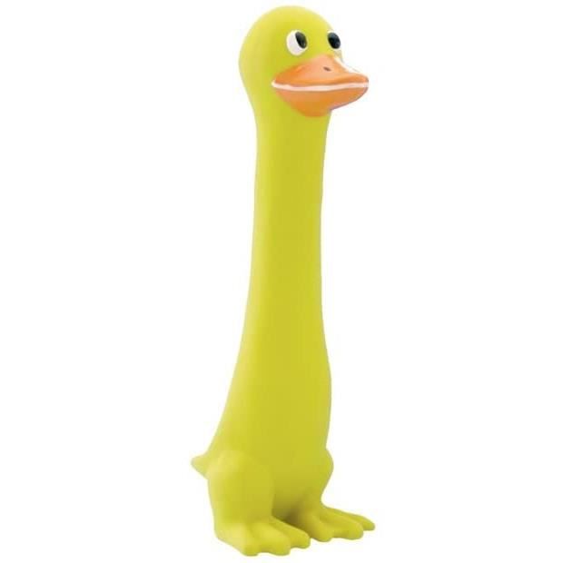 Nobby Jouet Canard Allongée en Latex pour Chien Jaune 18 cm 274491