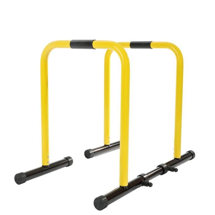 Relife Sports Station de musculation réglable Push Up Dip support Heavy Duty Autonome