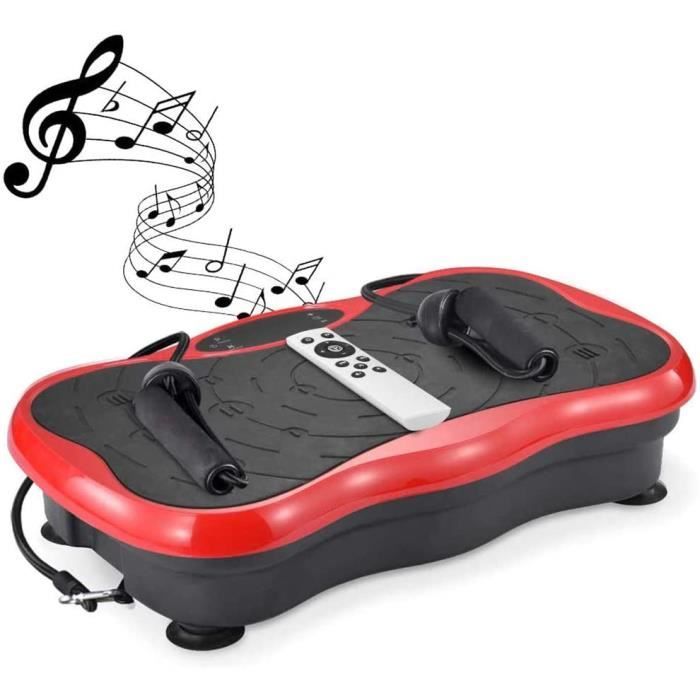 FAIRYPIE Plateforme Vibrante Fitness Oscillante, Plateforme Vibrante 120KG, Technologie De Vibrations, 3 Programmes, LCD, 99 Niv316