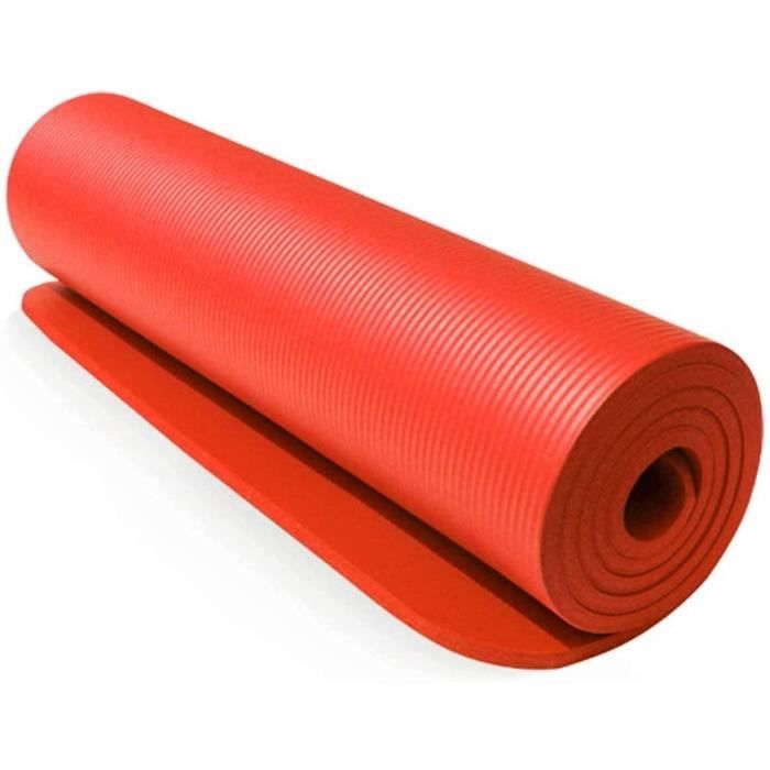 Tapis de Sport tapis yoga tapis de gym tapis de sol Tapis de fitness antidérapant pour tapis de yoga d'exercice de 10 mm d'ép