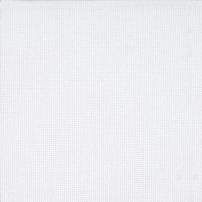 Toile à broder Aida - Blanc - 38,1 x 45,7 cm - 7 pts/cm