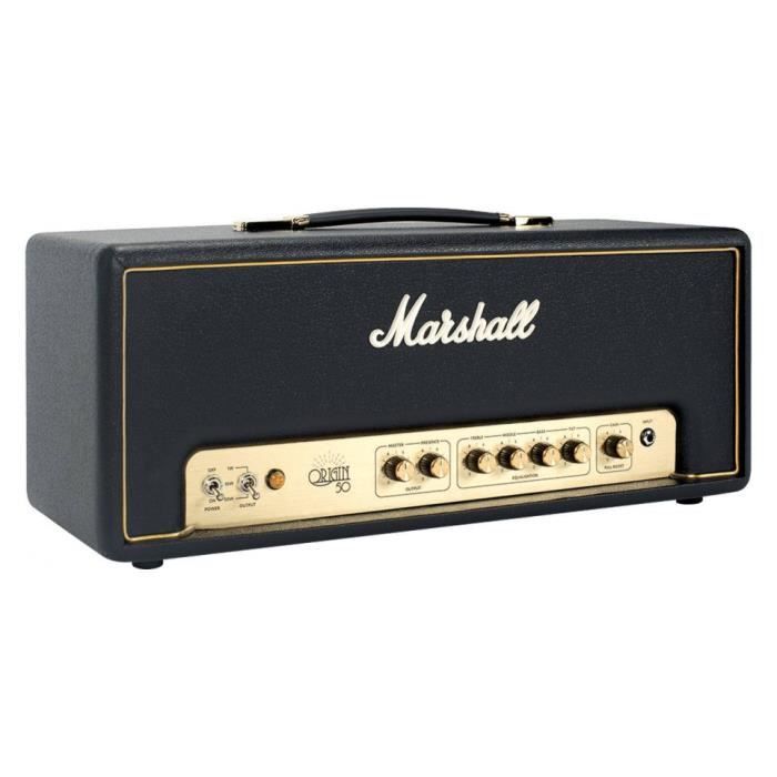 Marshall Origin 50H - Tête d'ampli guitare à lampes - 50 watts