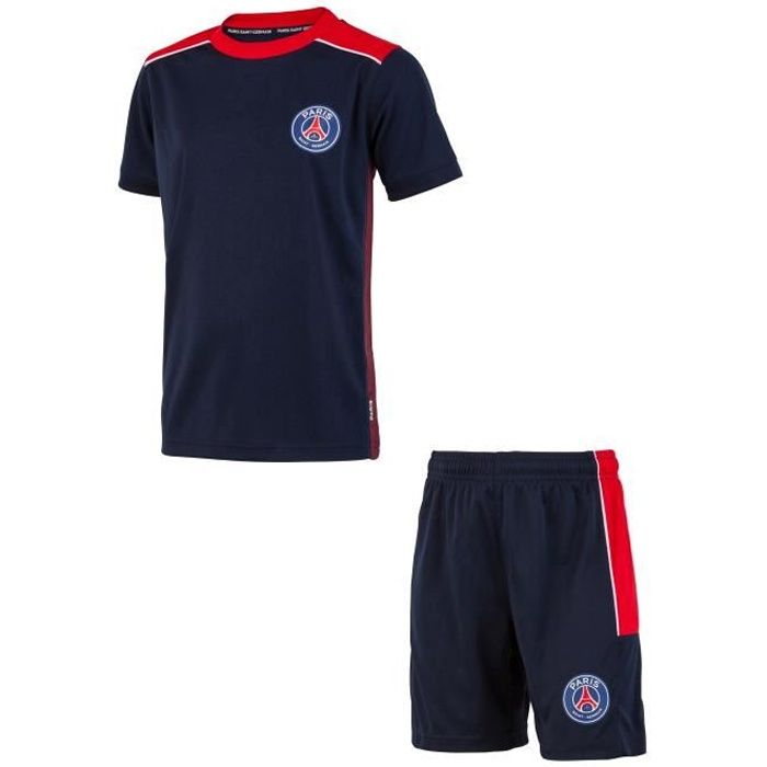 Maillot + short de football PSG - Collection officielle PARIS SAINT GERMAIN - Enfant
