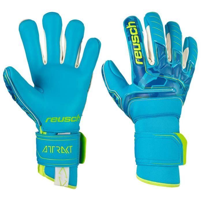 Reusch Attrakt Pro AX2 Evolution NC Ortho-Tec Aqua Gants de gardien de but