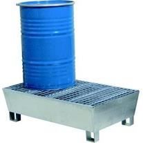 Bac acier pour 2 fûts de 200L