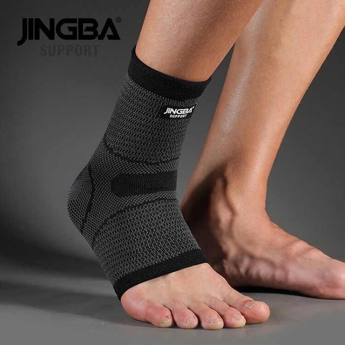 Paire De Protège-chevilles Rembourrées Pour Patins - Nylon Et Latex, Taille Unique (12,5x6 Cm)