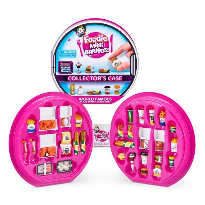 Figurine miniature - 5 SURPRISE - 77288 - 5 figurines exclusives - Mallette de rangement - Multicolore