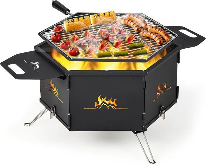 Lampe Magnétique Barbecue 12 LED – Col De Cygne Flexible 360° – Lumière Grill Puissante Pour Camping, Cuisine Extérieure