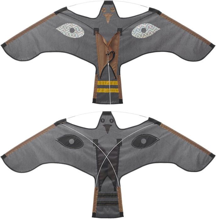 Cerf-Volant Aigle Réaliste – Motif Rapace – Envergure Impressionnante – Pour Plage, Parc Et Plein Air – En Nylon Ripstop – Kit Complet