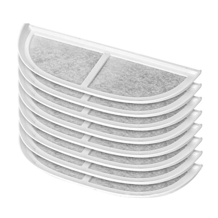 Meilleurs prix pour 8Pièces Filtres de Remplacement de Filtre de Fontaine D'Eau de Chat pour Eufy 3L/105oz Filtre de Fontaine de Chien de Fontaine