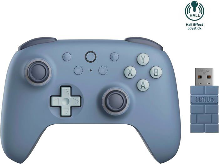 Ultimate 2C Manette Sans Fil Pour Pc Windows Et Android Taux De Sondage De 1000Hz Pare Chocs L4R4 Remappables - vue 3