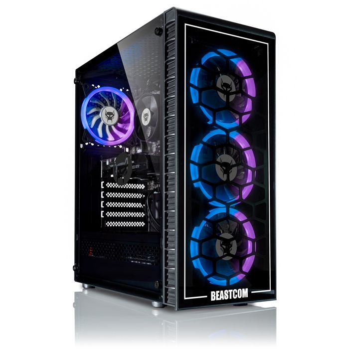 BEASTCOM Q5 Pro Gaming PC Gamer Intel Core i9-12900F NVIDIA RTX 5080 32Go RAM 1 To  NVMe WiFi Win11