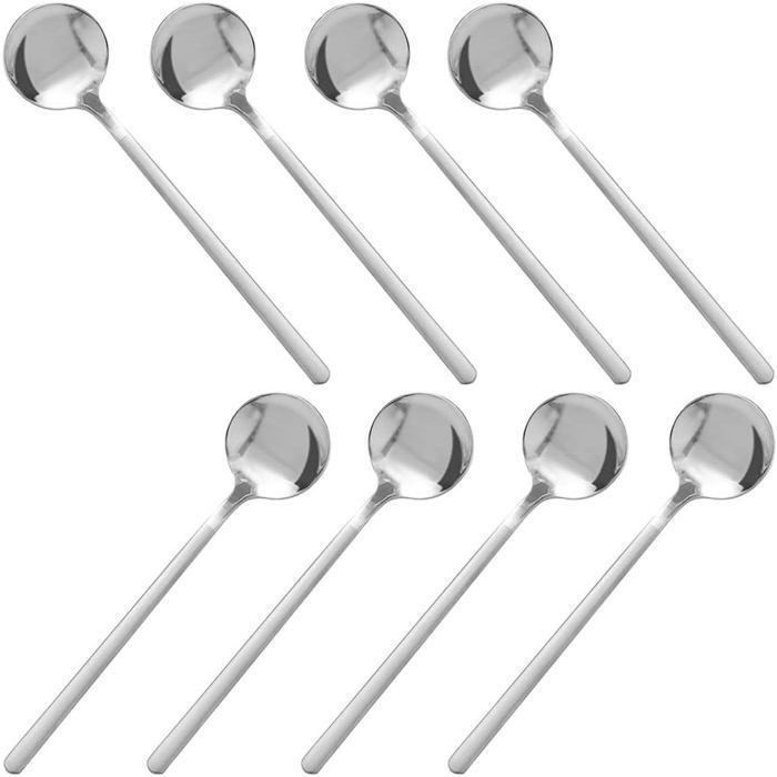 Cuillère à Café En Acier Inoxydable Amazon Basics, Lot De 12