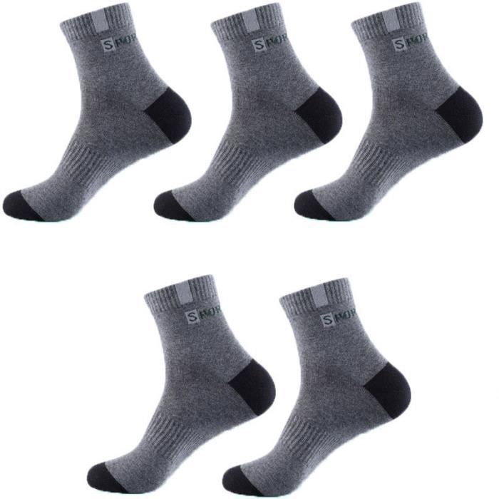 Meilleurs prix pour 5 paires de chaussettes en Fiber de bambou de haute qualit respirantes et dodorantes pour hommes EU4 PROTECTION DES PATTES -GUETRES