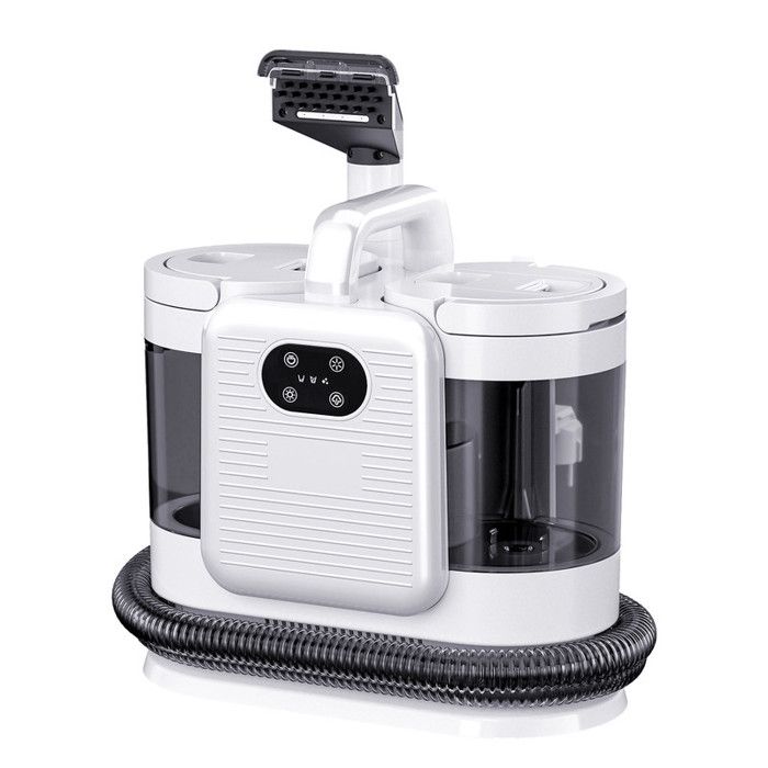 Nettoyeur Vapeur Tapis Et Canapé 1650W Puissant Avec Aspiration 15Kpa Réservoir Double Eau 1.6L/0.95L Chauffage Rapide 30S