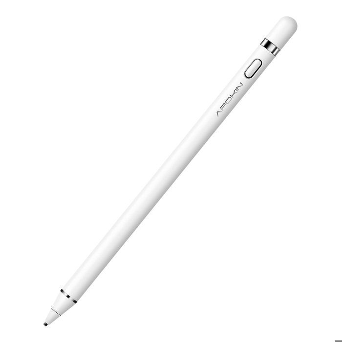 Stylet Tactile APOKIN Pointe 1.5mm Autonomie 20h Recharge Micro USB Aluminium