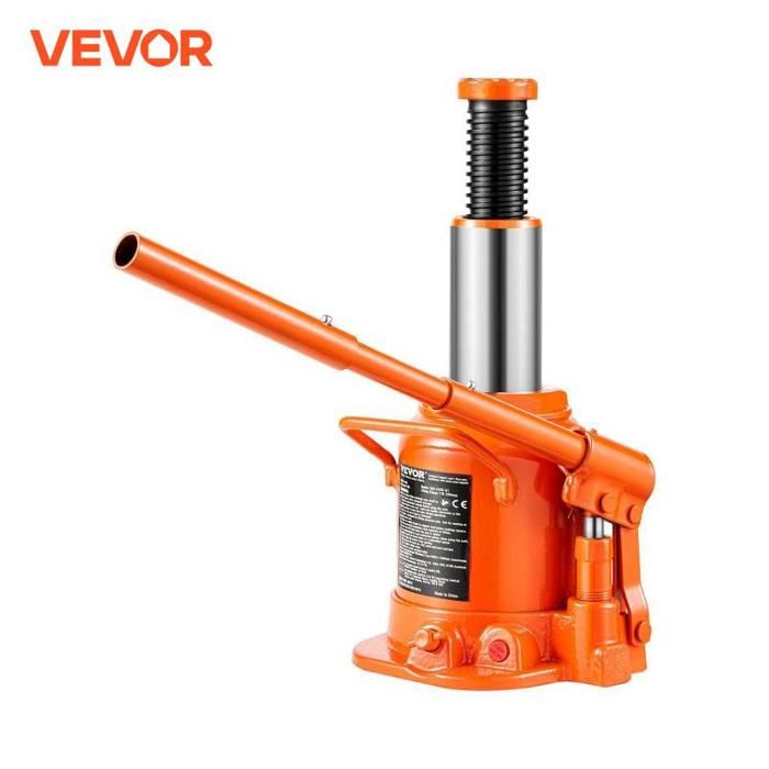 Cric Bouteille Hydraulique 50 Tonnes VEVOR – Levage 280-440 Mm, Poignée 3 Sections, Pour Camion, SUV, Pick-up, Atelier