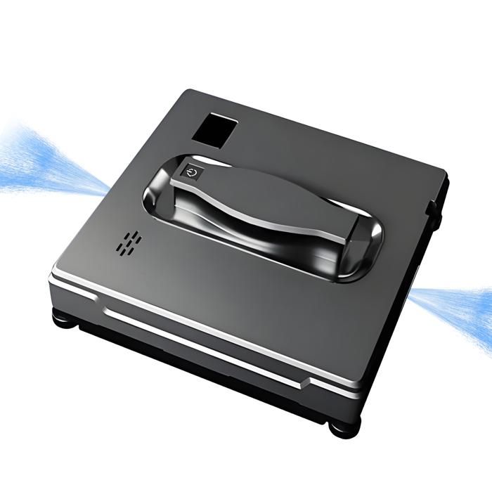 Robot de Nettoyage vitres 200PA - Robot Laveur de Vitre - Double jet deau - 50ml - 2min/spm - télécommande - 3 modes nettoyage- 1