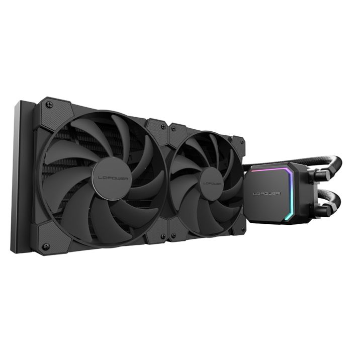 Refroidisseur LC Power LC CC 280 B Refroidisseur de processeur - vue 2