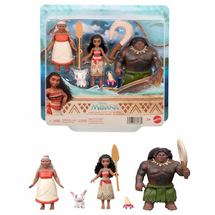 Disney Coffret Personnages Vaiana