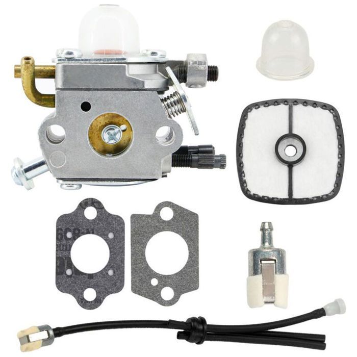 Carburateur - PZCC - Echo PB-2100 - Avec conduite carburant - Remplacement direct - Longue durée de vie