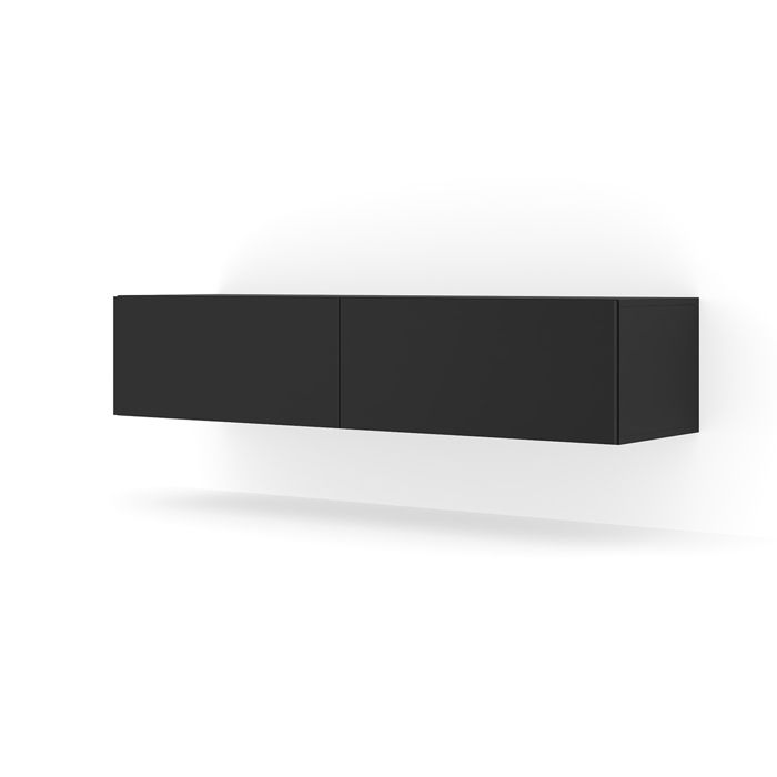 Meubles TV - AC-Déco - Meuble TV Bingo - Noir mat - L 140 cm Meubles TV - AC-Déco - Meuble TV Bingo - Noir mat - L 140 cm