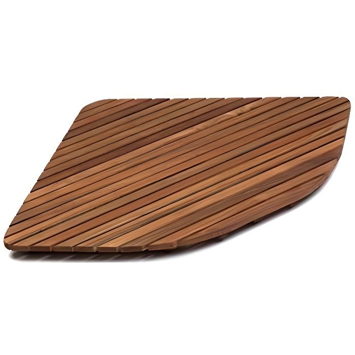 Asinox Tek3a6161 Caillebotis De Douche Bois Marron 61 X 61 X 4 Cm