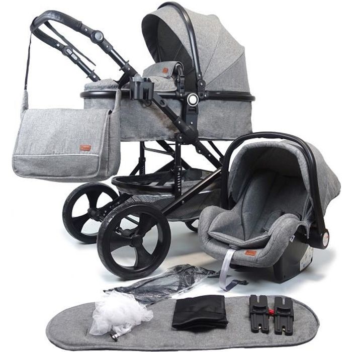 Mothinessto Housse De Pluie Landau 1pc PVC Universel Imperméable Bébé