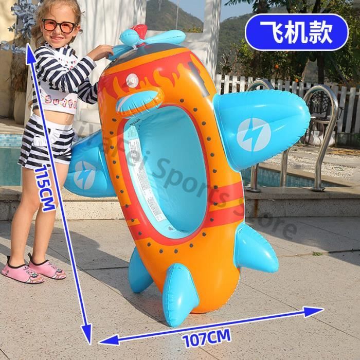 Jouets Piscine Gonflables Dwafill - Queue De Poisson, Cercles Love, Ballons, Jeu De Lancer Flamant Rose - Pour Enfants, Adultes, Fêtes Été