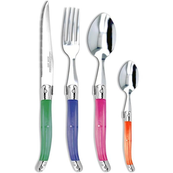 FUNNETOYU 6 Pièces Fourchettes Acier Inoxydable Petites