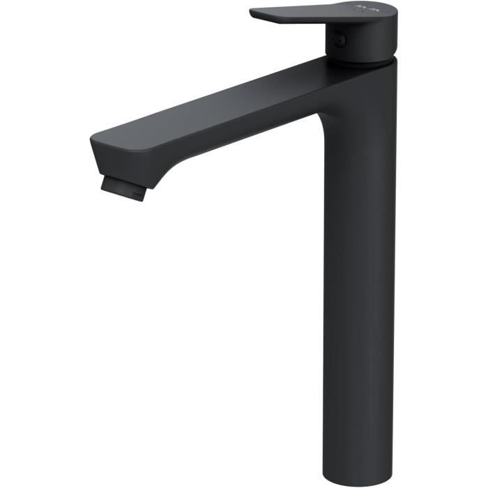 Robinet De Lavabo Salle De Bain Monocommande - Chromé, Laiton, Cartouche Céramique, Sortie G3/8