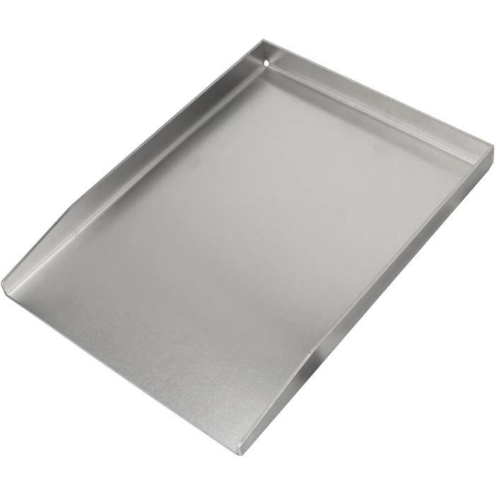 Plancha Plaque De Cuisson En Acier Inoxydable épais – 30 X 20