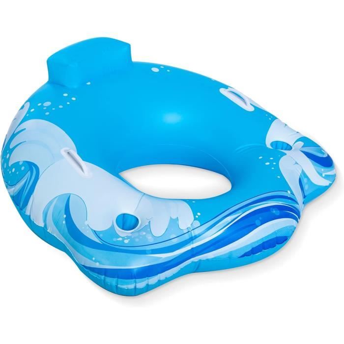 Chaise Flottante De Piscine YARNOW - Siège Filet Pour Adultes Et Enfants - Accessoire Natation Et Détente