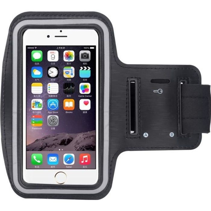 Universel Téléphone Mobile Sport Brassard(NOIR)