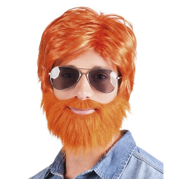 déguisement perruque femme rousse