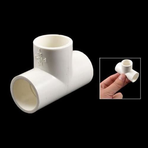 Cha Connecteurs D Adaptateur De Tube D Eau Blanc 20mm En Pvc 3 Voies Tuyau D Eau 5 Pieces Achat Vente Tuyau Tube Flexible Connecteurs D Adaptateur De Tu Cdiscount