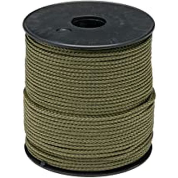 charge de rupture 350 Kg cordes polypropylene corde multifonctionnelle Corde polypropylène 6 mm x 20 m corde tressée camouflage Laisse amarrage