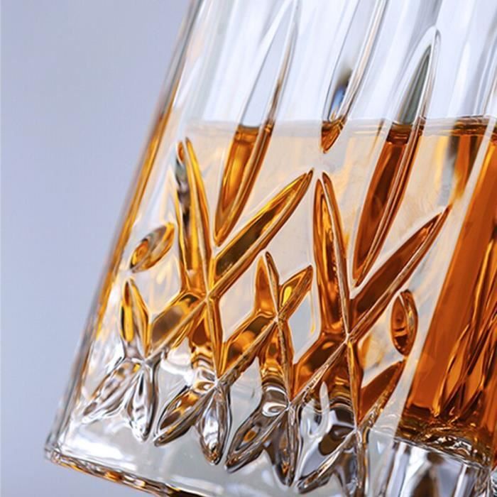 Service À Whisky, Verres et Carafe à Whiskey, Transparent (1