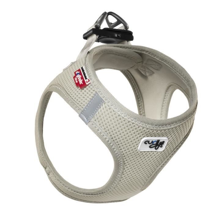 Comparer les prix de Harnais pour chien - Curli - Air-Mesh - Gris - 15 à 3 kg - 26-30 cm