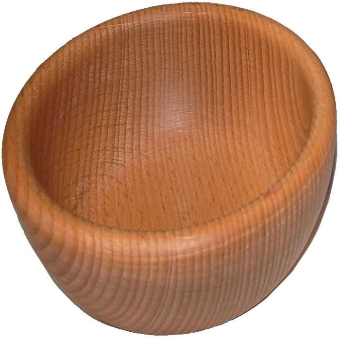 Bol De Service En Bois D'Acacia Carré 21 Cm – Grand Saladier Naturel Pour Salades, Fruits, Noix & Desserts – Cadeau Authentique