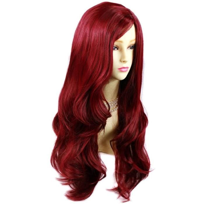 perruque rouge pas cher