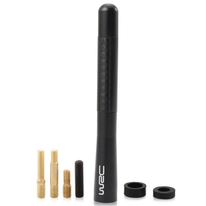 Antenne Radio AM/FM Toit Voiture En Fibre De Carbone 12 Cm - Compatible Ford, Remplacement Antenne D'origine