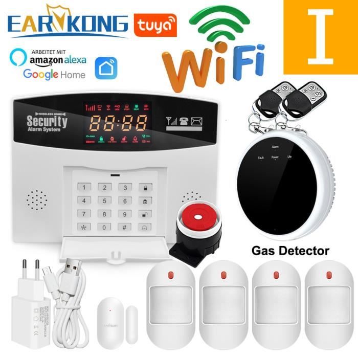 Télécommande Sans Fil Pour Alarme PGST WiFi/GSM - Bouton SOS Urgence - Facile à Utiliser
