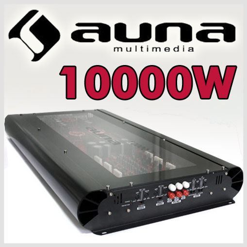 Amplificador coche Auna W1-F-10000 6 canales 10000W.